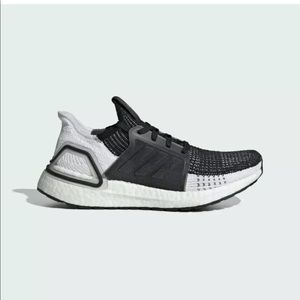 Black and white ultra boost size 10 brand new